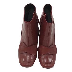 Tory Burch Boots/Booties, Red, Cherry, Burgundy, Size 7